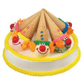 Clown Cone Party.Cake